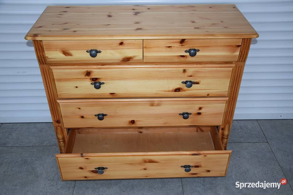 komoda z drewna sosnowego nowa Olsztyn