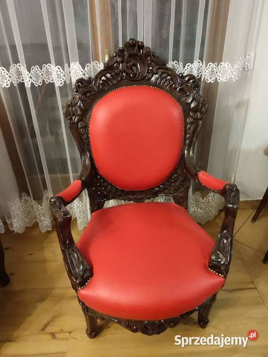 Zestaw neobarokowy 31nowa skóra pałacowy śląskie