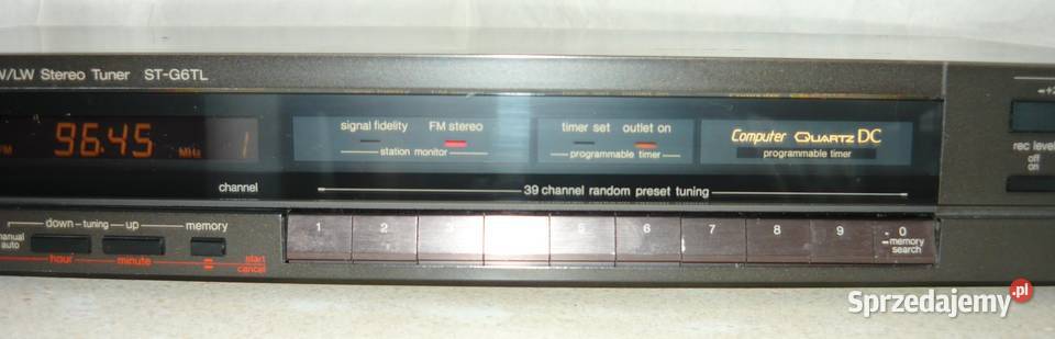 Technics Tuner Radio TIMER STG6TL Zegar ST G6T sprzedam