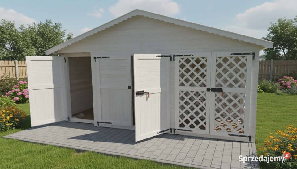 Domek z drewutnią Jordanów