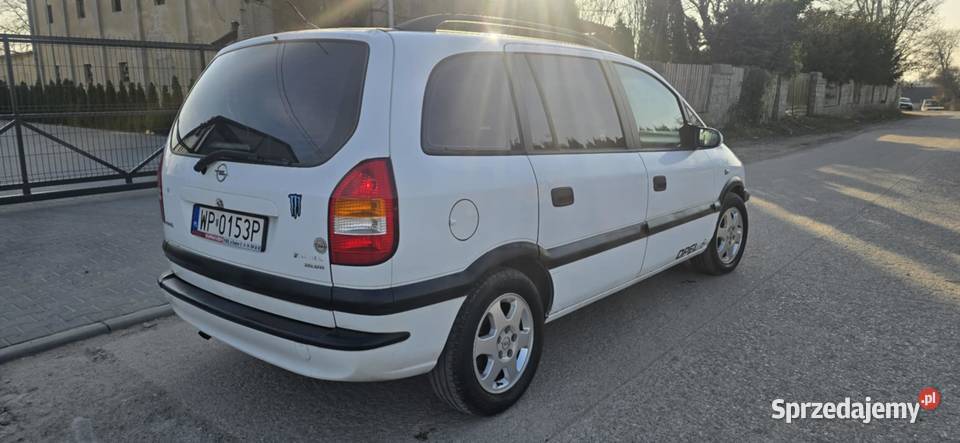 Opel Zafira 20D 2002r 7 osobowa klima 2000cm3 Brześć Kujawski