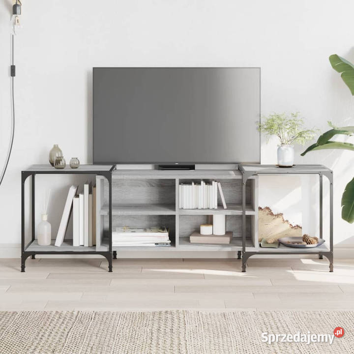 Szafka pod telewizor szary dąb sonoma 153x37x50 Warszawa