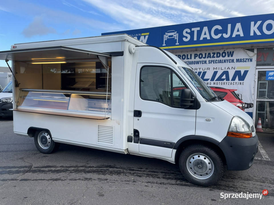 Renault Master Autosklep pieczy Gastronomiczny nieuszkodzony Syców
