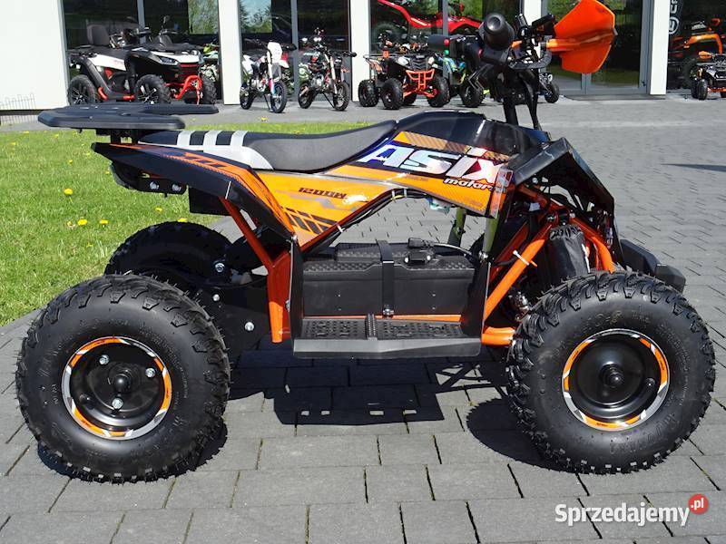 QUAD ASIX DRAKE EM116 1200W POMARAŃCZOWY NOWA elektryczny Głogoczów