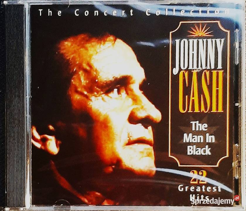 Album CD JOHNNY CASH The Man In Black 22 Hits Płyty i kasety mazowieckie Warszawa