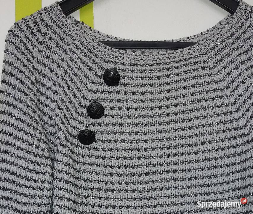 M4244 Wygodny włoski sweter w idealnym stanie Gliwice