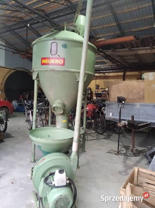 mieszalnik pasz z śrutownikiem tłoczącym podkarpackie Dulcza Wielka