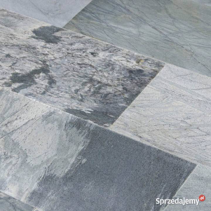 Płytki Kwarcyt Silver Shine szlifowany 60x30x12 Wejherowo