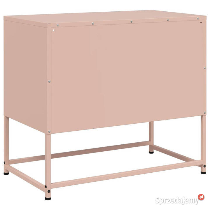 Szafka biała 1005x39x107 stal WM846541 Dom i Ogród mazowieckie