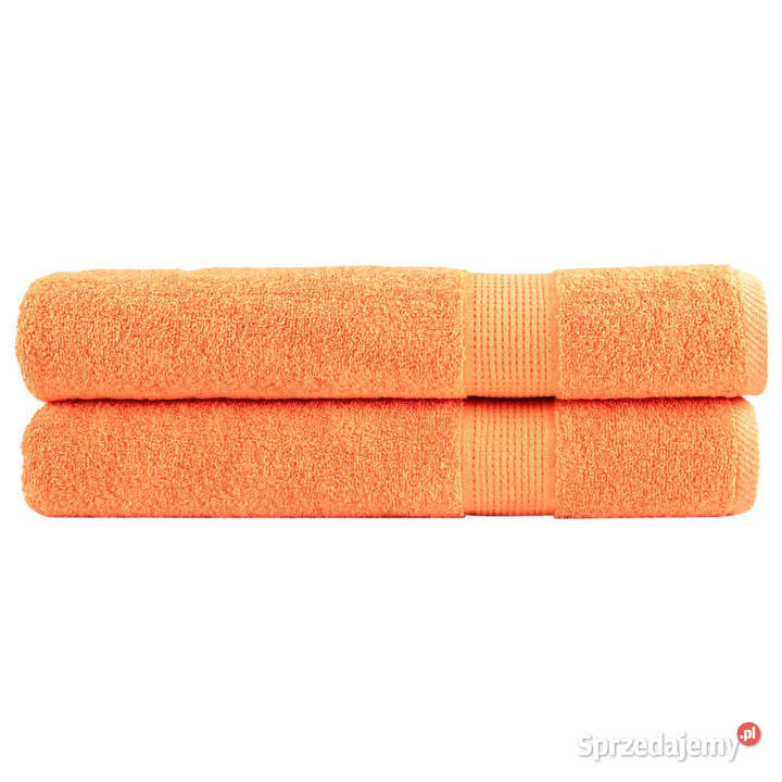 Ręczniki premium SOLUND 2 pomarańczowe 80x200