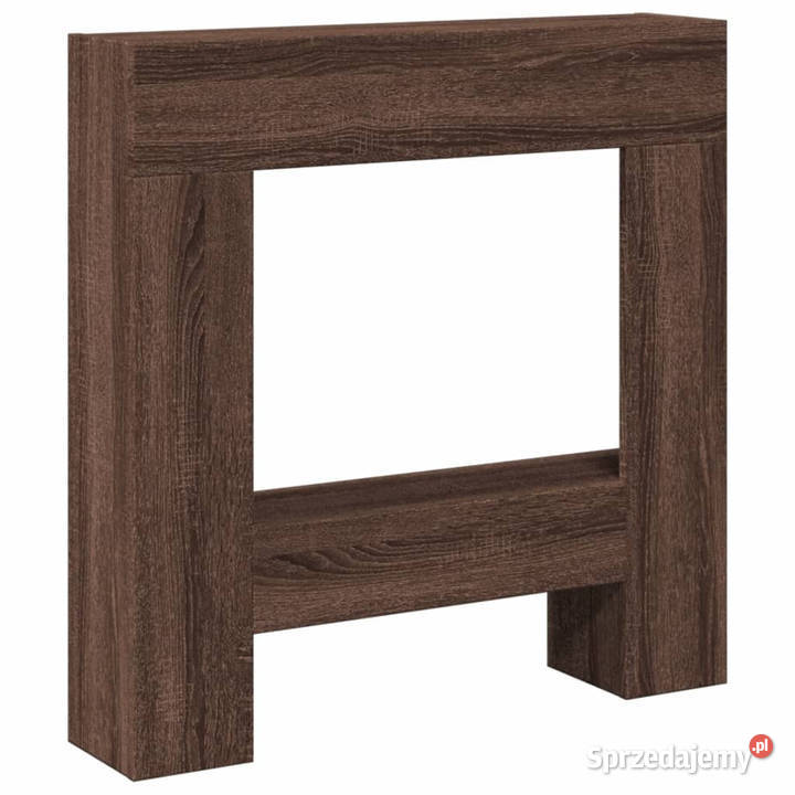 Obudowa kominka brązowy dąb 81x18x82 WM854604 sprzedam
