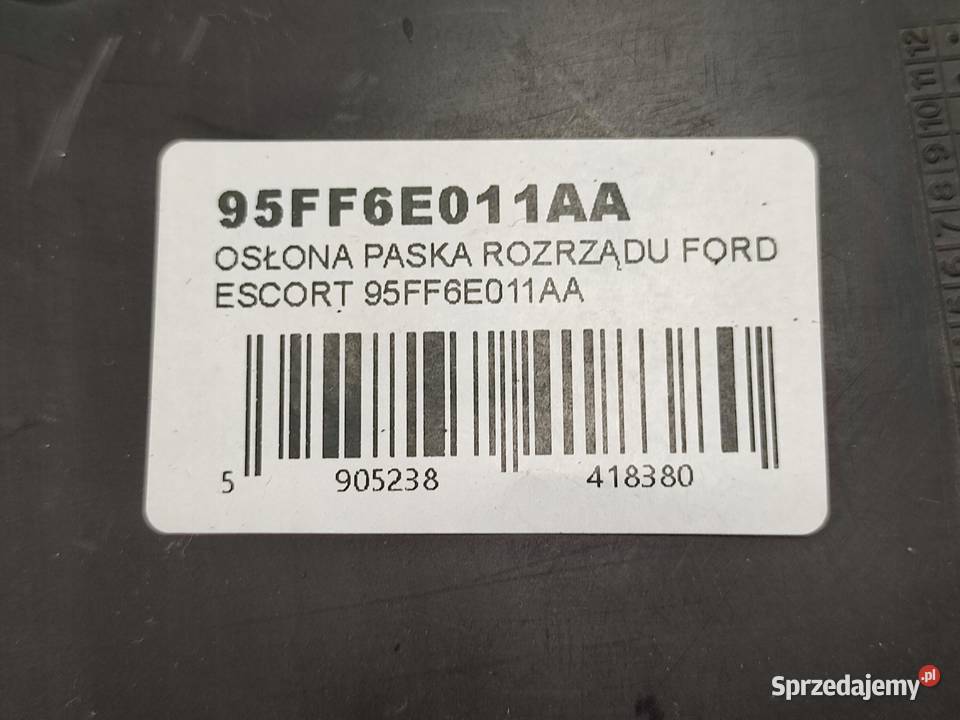 OSŁONA PASKA ROZRZĄDU FORD ESCORT MK6 19952000