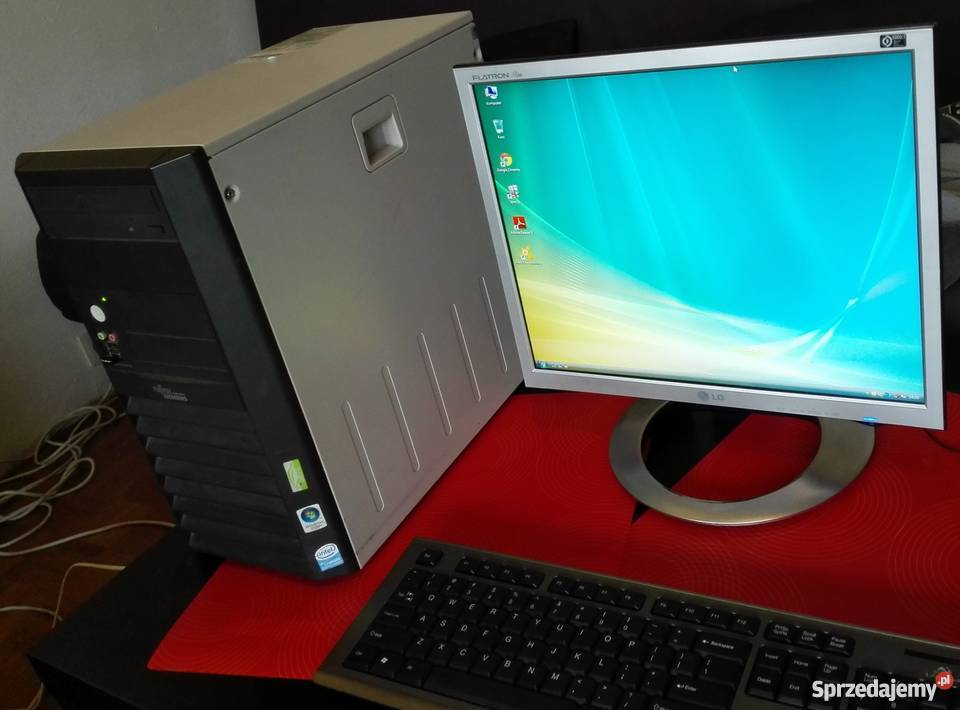 Zestaw komputerowy FujitsuSiemens 2x22GHz 2GB LCD wielkopolskie Poznań