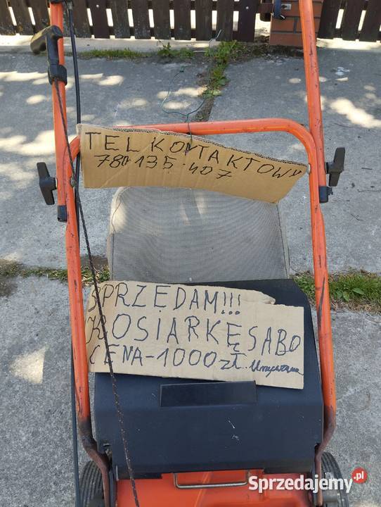Sprzedam kosiarkę sabo 5 1000 odbiór osobisty