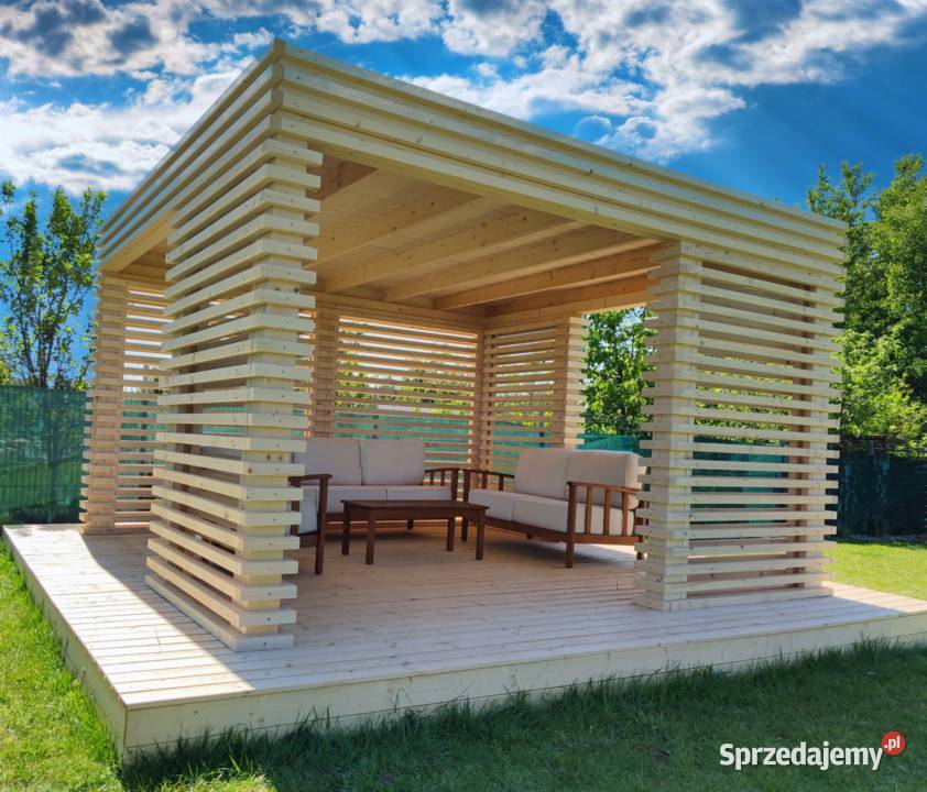 Nowoczesna Altana Ogrodowa CL 400 x 400 Warszawa sprzedam