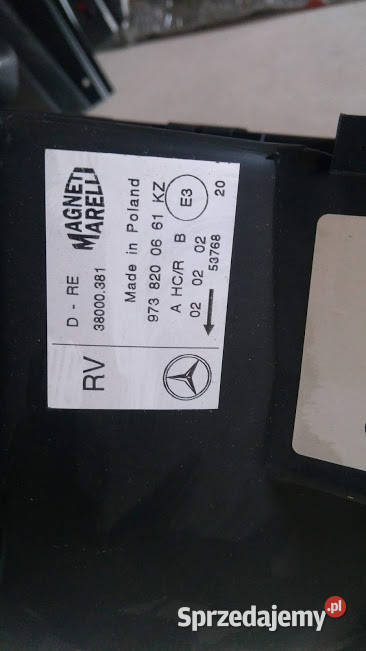 Lampa przednia prawa reflektor Mercedes Atego Lampy przednie Suchy Las