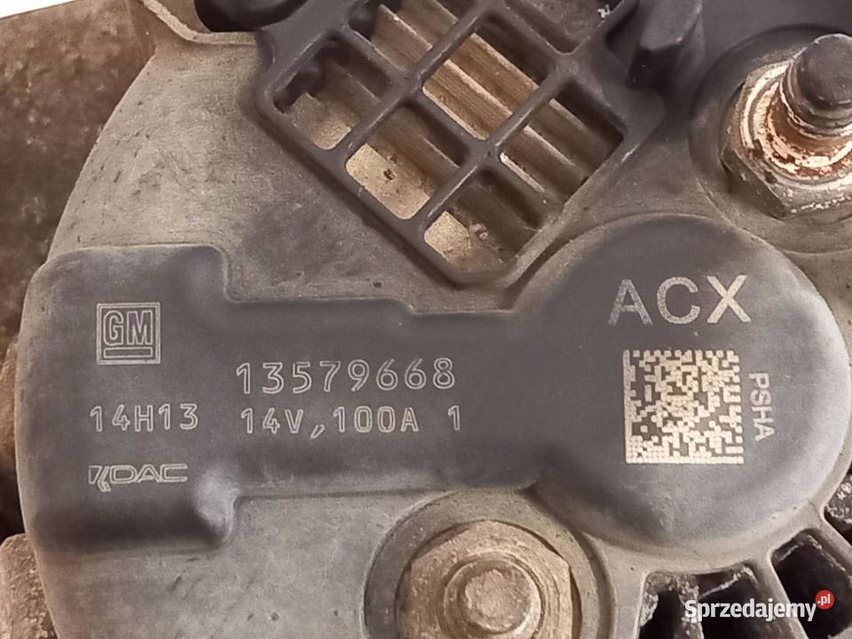 INSIGNIA ASTRA ZAFIRA 20 CDTI A20DTH alternator