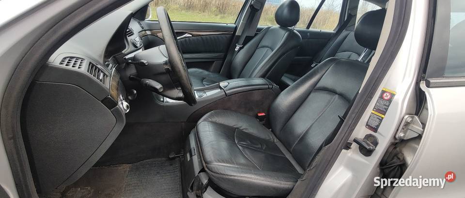 MERCEDES E320 Avantgarde CDI W211 2003R kurtyny powietrzne dolnośląskie Środa Śląska