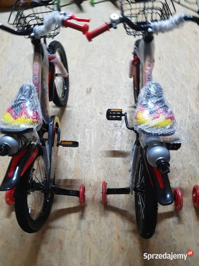 Rowerek my bike czerwono czarny 16 4 lata Dziecięce Głogowa