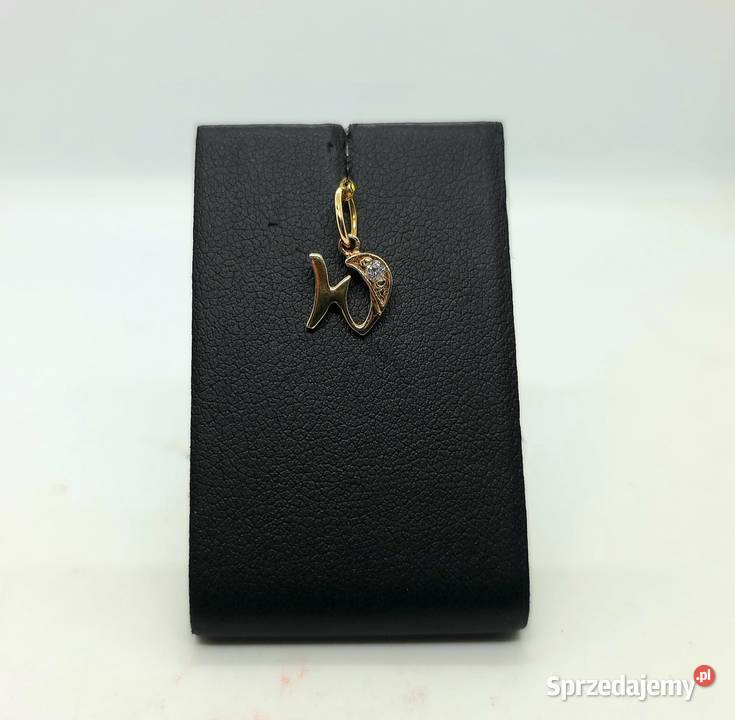 Złota zawieszka próby 585 058g złoto warmińsko-mazurskie Elbląg