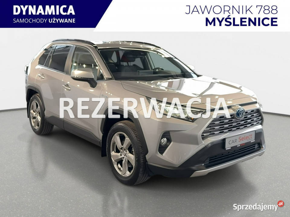 Toyota RAV4 VAT 23 Comfort 25 Hybrid 218 Automat aluminiowe felgi Myślenice sprzedam