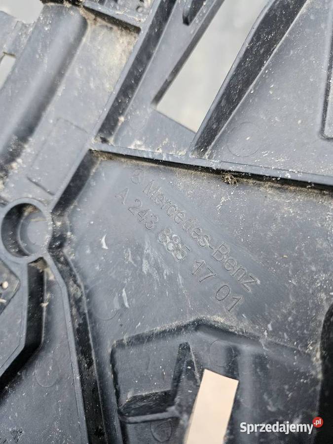MERCEDES W243 H243 ŚLIZG PRAWY ZDERZAKA PRZÓD wielkopolskie Międzychód