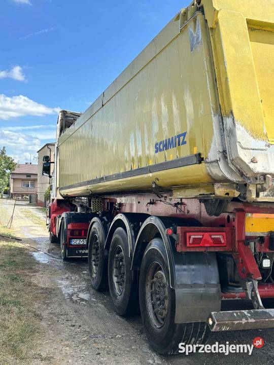 Scania naczepa zestaw śląskie Kusięta