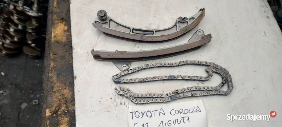 TOYOTA COROLLA E12 16VVTI rozrząd łańcuch ślizgi Kielce