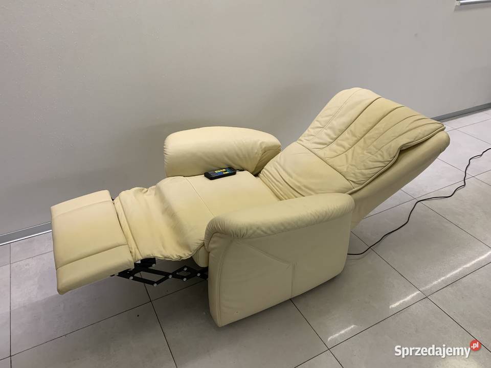 HIMOLLA CUMULUS SKÓRZNY FOTEL Z SUPER MASAŻEM śląskie Kalety