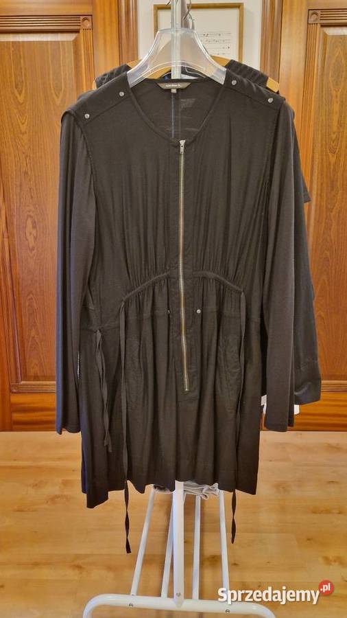 Damska czarna TUNIKA Sandwich 42 zamek Lublin