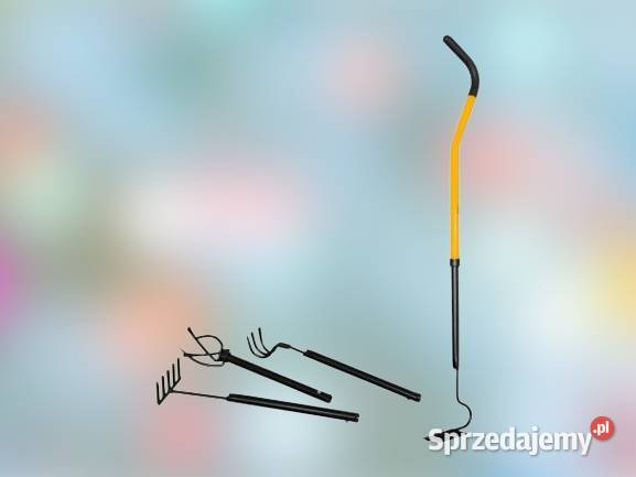 TORNADICA KULTYWATOR grabie MOTYKA Zestaw 4PCS Narzędzia Lublin