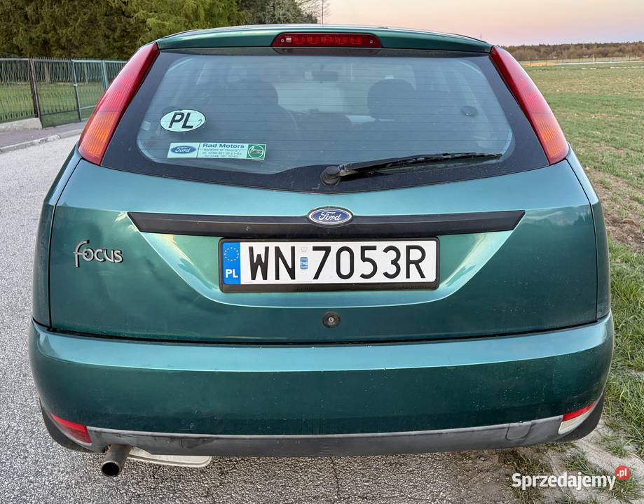 FORD Focus 16 Benzyna Salon Bezwypadek Serwis elektryczne szyby Wieliszew