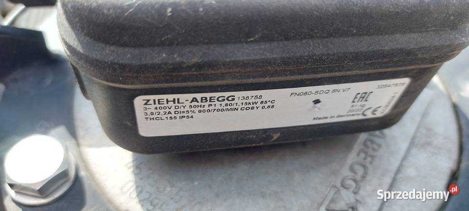 Wentylator FN080SDQ6N V7 Pszczyna