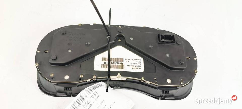 LICZNIK ZEGAR PEUGEOT 307 9645768480E Lipno