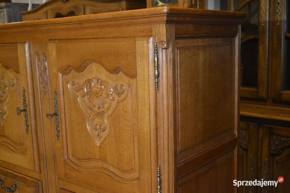 komoda pomocnik ludwikowski dąb Będzin
