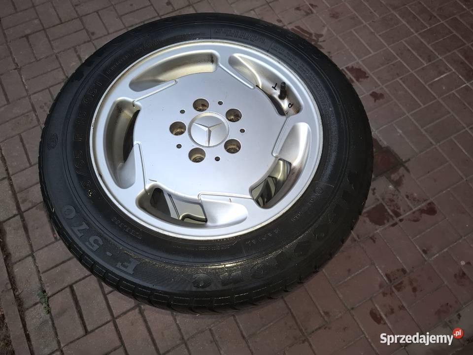 Felgi aluminiowe Mercedes W201 W202 W124 ET37 Motoryzacja