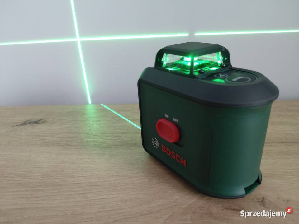 Laser krzyżowy UniversalLevel 360 wiązka zielona Tychy
