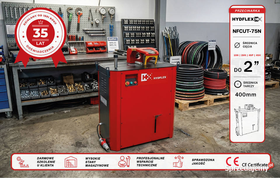 Przecinarka do węży hydraulicznych HYDFLEX Warszawa
