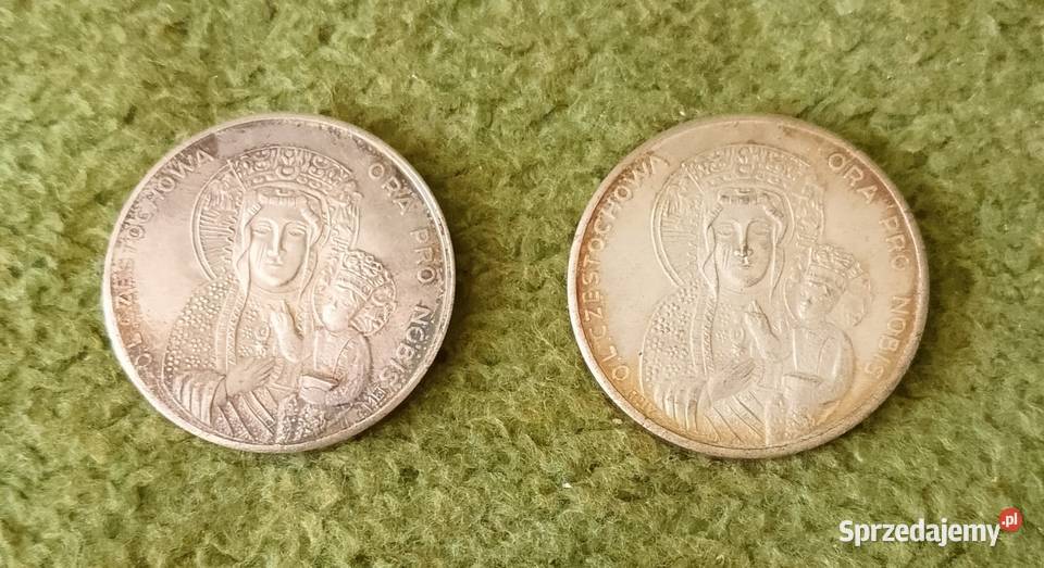 Medale Jan Paweł II Klasztor 600 lat Jasnej Góry śląskie sprzedam