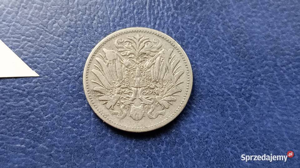 Stare monety 20 halerzy 1894 Austria Lesko