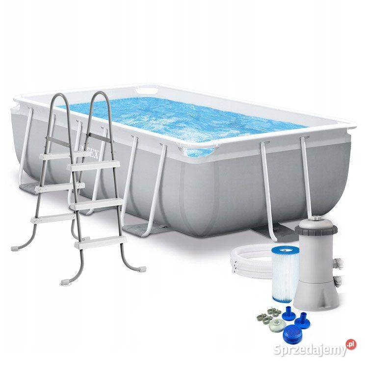 Basen stelażowy ogrodowy prostokątny 300x175 Bielsk Podlaski