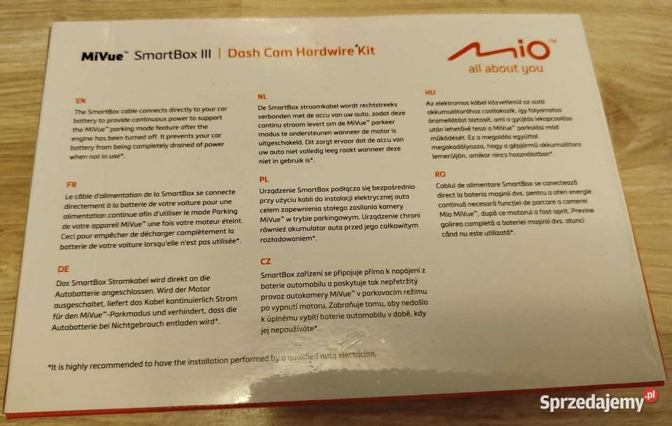 Wideorejestrator SmartBox karta pamięci Kielce sprzedam