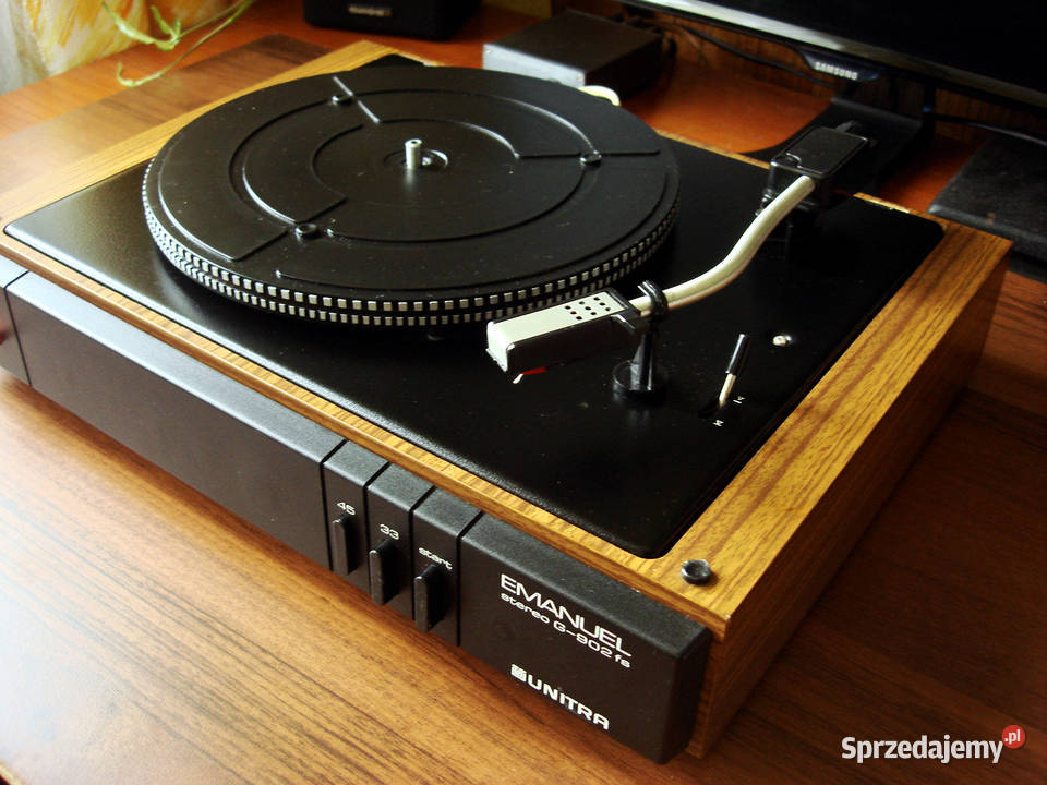 Gramofon Emanuel Stereo G902fs Z półki w pokoju Kielce