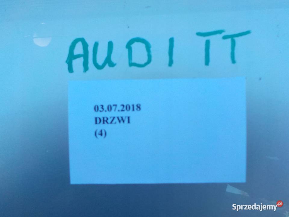 DRZWI PRZEDNIE LEWE AUDI TT Karoseria Nowy Tomyśl