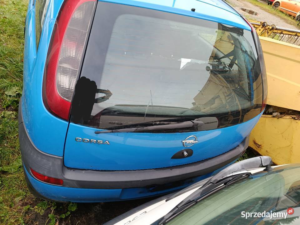 Opel Corsa 10 2002 r dawca części wielkopolskie Szklarka Myślniewska sprzedam