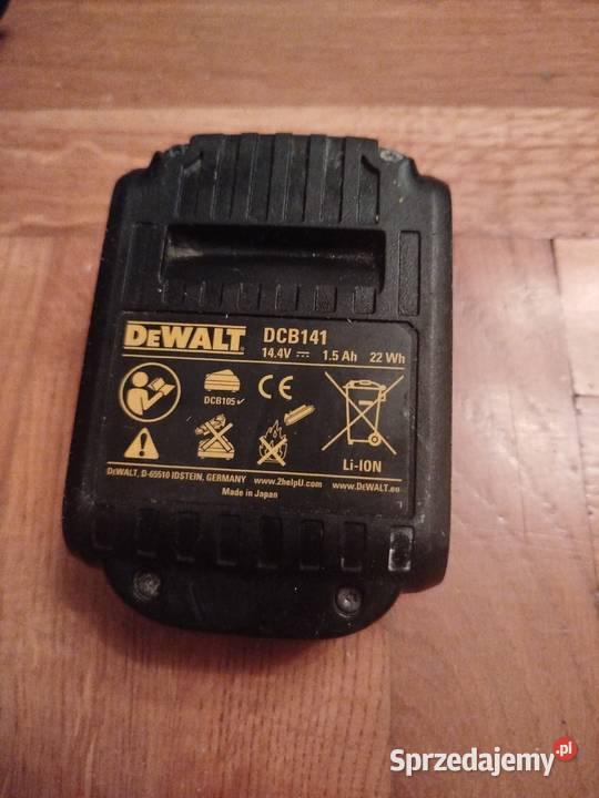 Bateria 144v DeWalt dcb141 Pozostałe Tyczyn