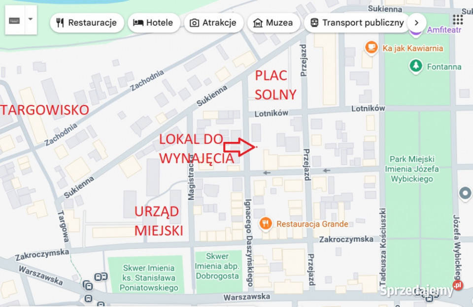 Lokal Użytkowy Nowy Dwór Mazowiecki