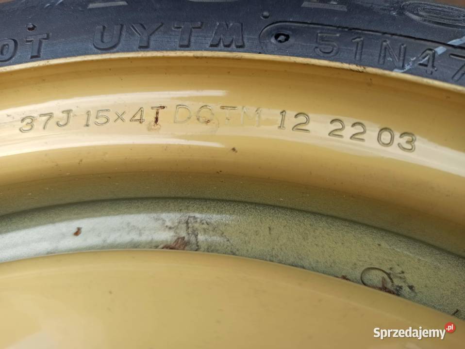 Mazda Premacy koło 15 dojazdowe 1157015 Częstochowa