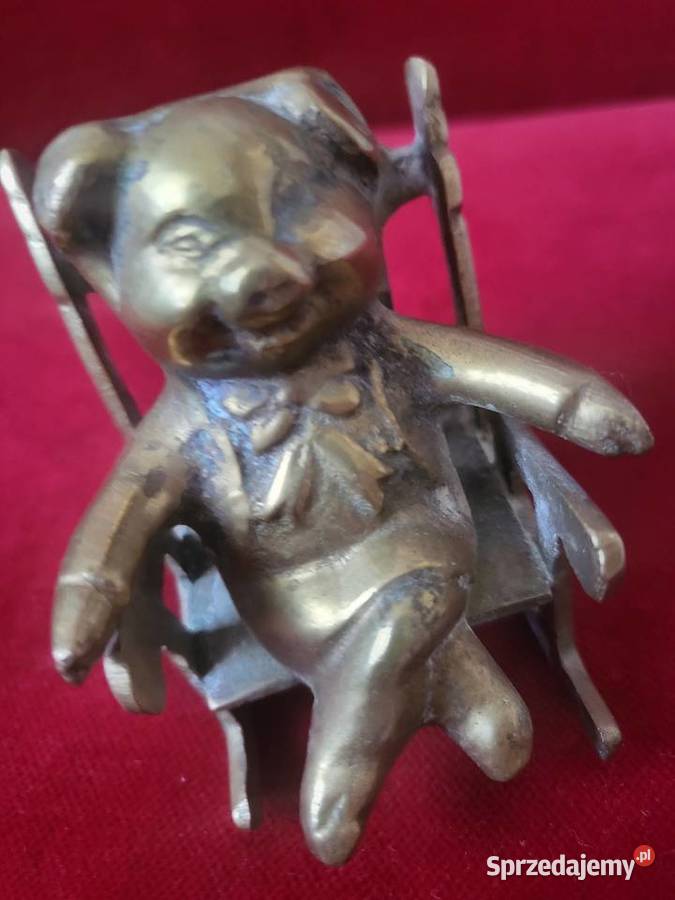 Figurka kolekcjonerska z mosiądzu PROSIACZEK NA