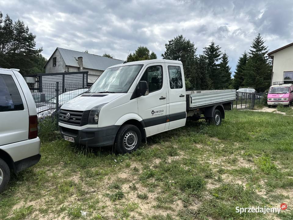 Vw crafter 7 osób 2015r Samochody dostawcze świętokrzyskie Kielce sprzedam
